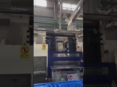 Palleti di plastica blu pesanti impilabili in 4 vie Pallet di plastica 1200 X 1000